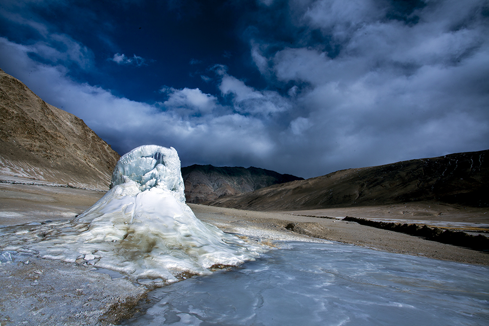 Geyser at Puga Valley, Ladakh