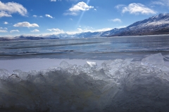 Frozen view of Tso Moriri