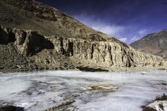 Frozen Indus River
