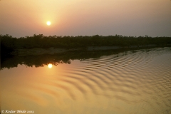 Sunset at Sunderbans